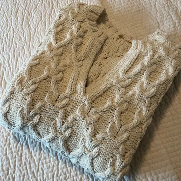 Anthropologie Moth Chunky Tunic Sweater Sz XS/S New w/o Tag - Picture 5 of 5